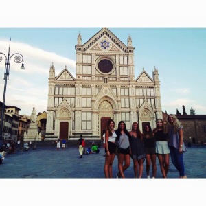 A picture from the first day in Florence!